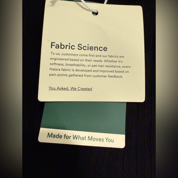 Halara Ribbed Knit High Waisted Crossover Flare Pants Tummy Control NWT - Picture 12 of 16